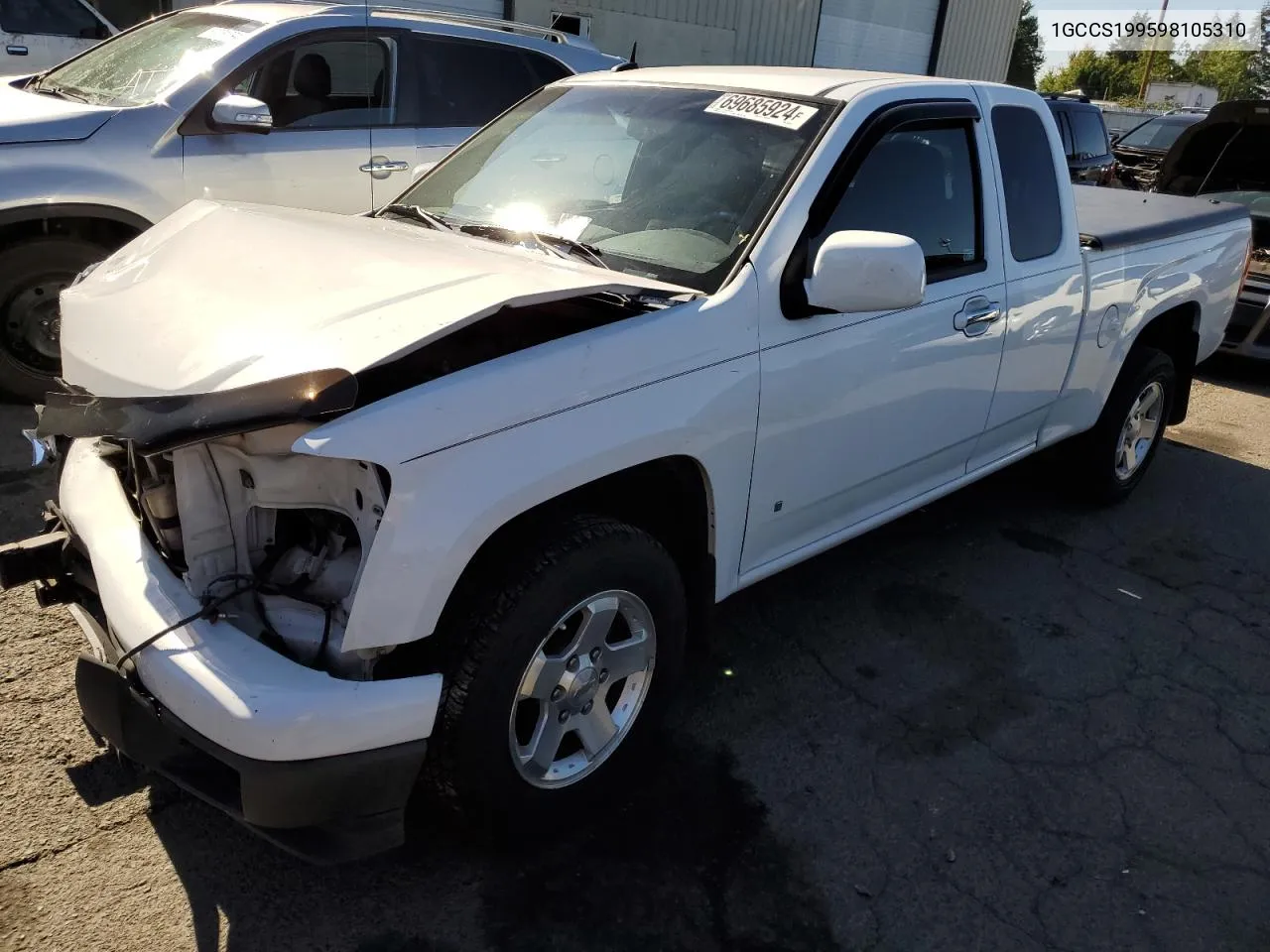 2009 Chevrolet Colorado VIN: 1GCCS199598105310 Lot: 69685924