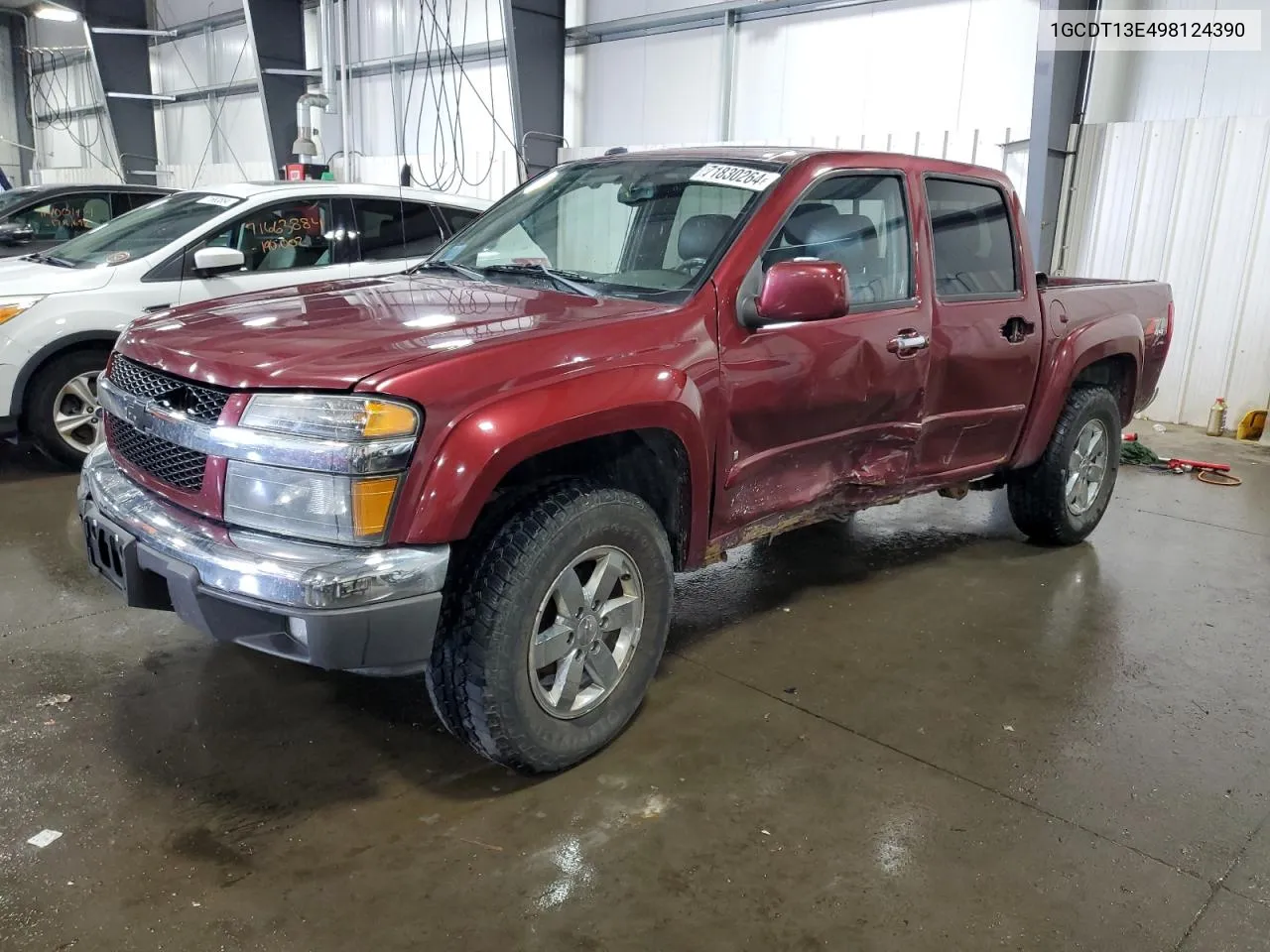 2009 Chevrolet Colorado VIN: 1GCDT13E498124390 Lot: 71830264