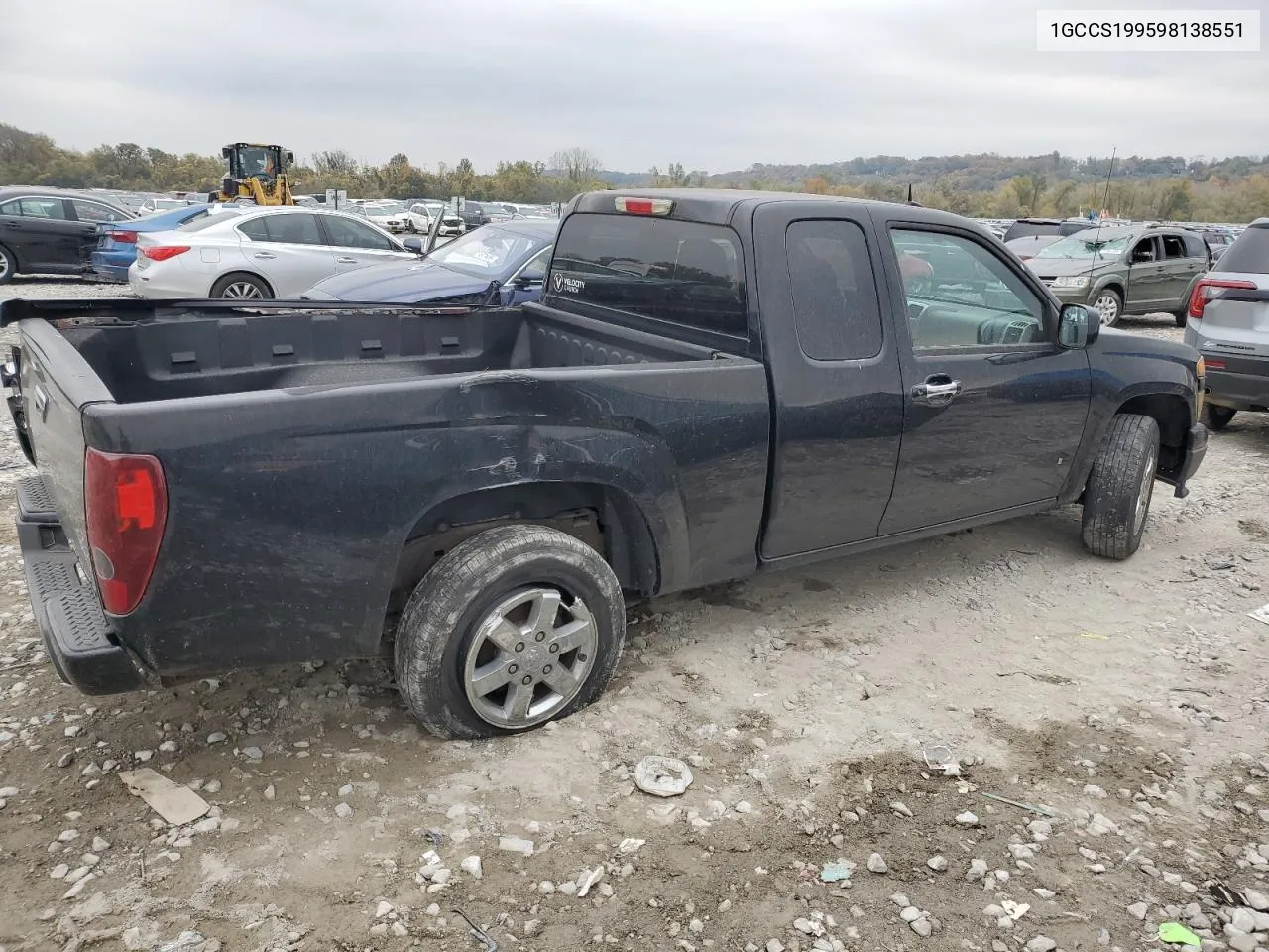 2009 Chevrolet Colorado VIN: 1GCCS199598138551 Lot: 77632884