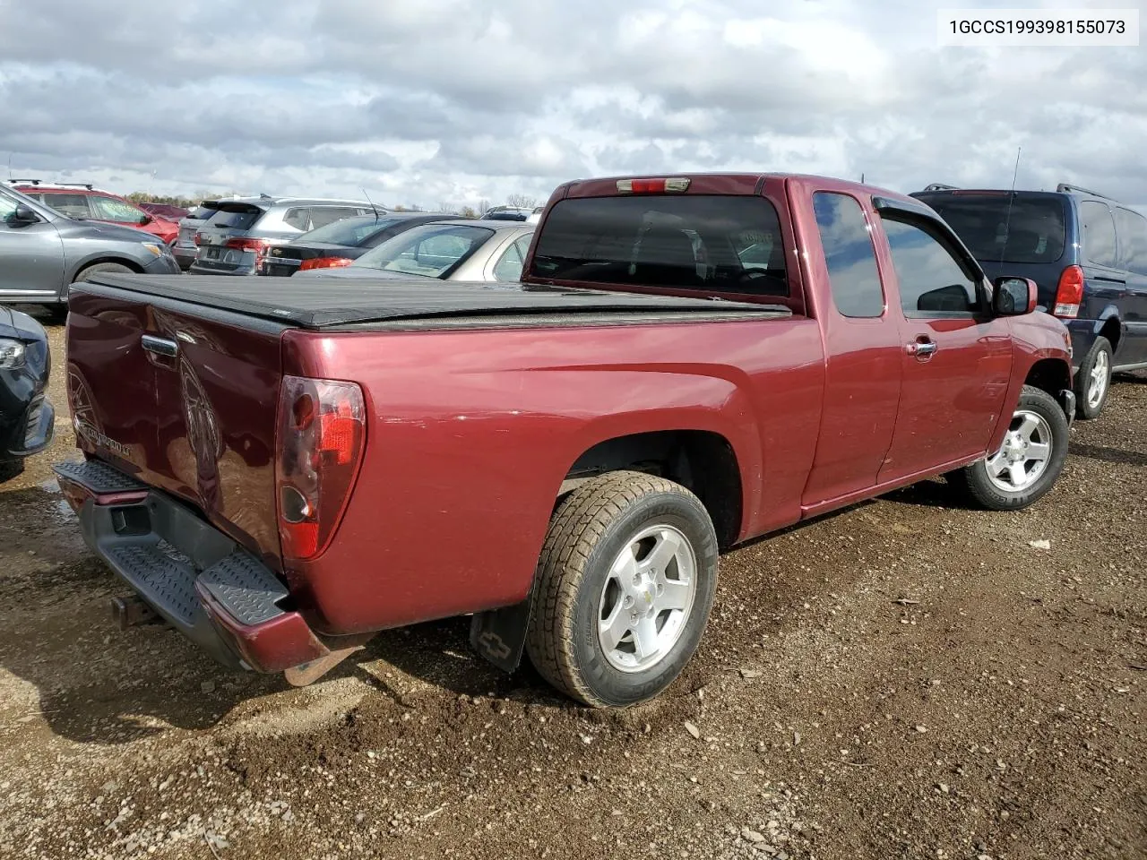 2009 Chevrolet Colorado VIN: 1GCCS199398155073 Lot: 78641064