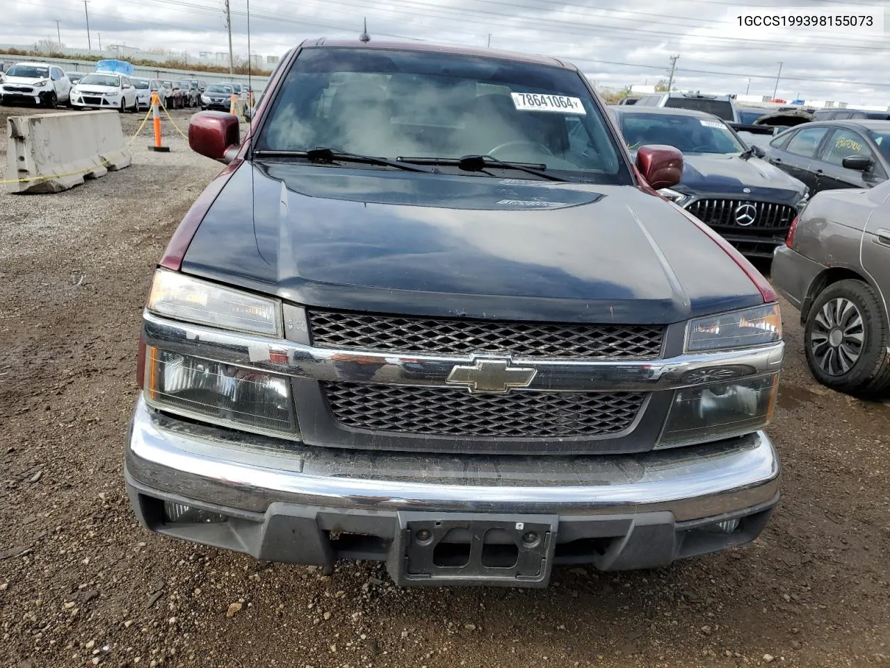 2009 Chevrolet Colorado VIN: 1GCCS199398155073 Lot: 78641064