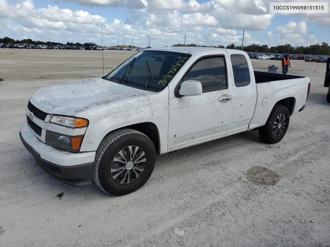 2009 Chevrolet Colorado VIN: 1GCCS199098151515 Lot: 78998474