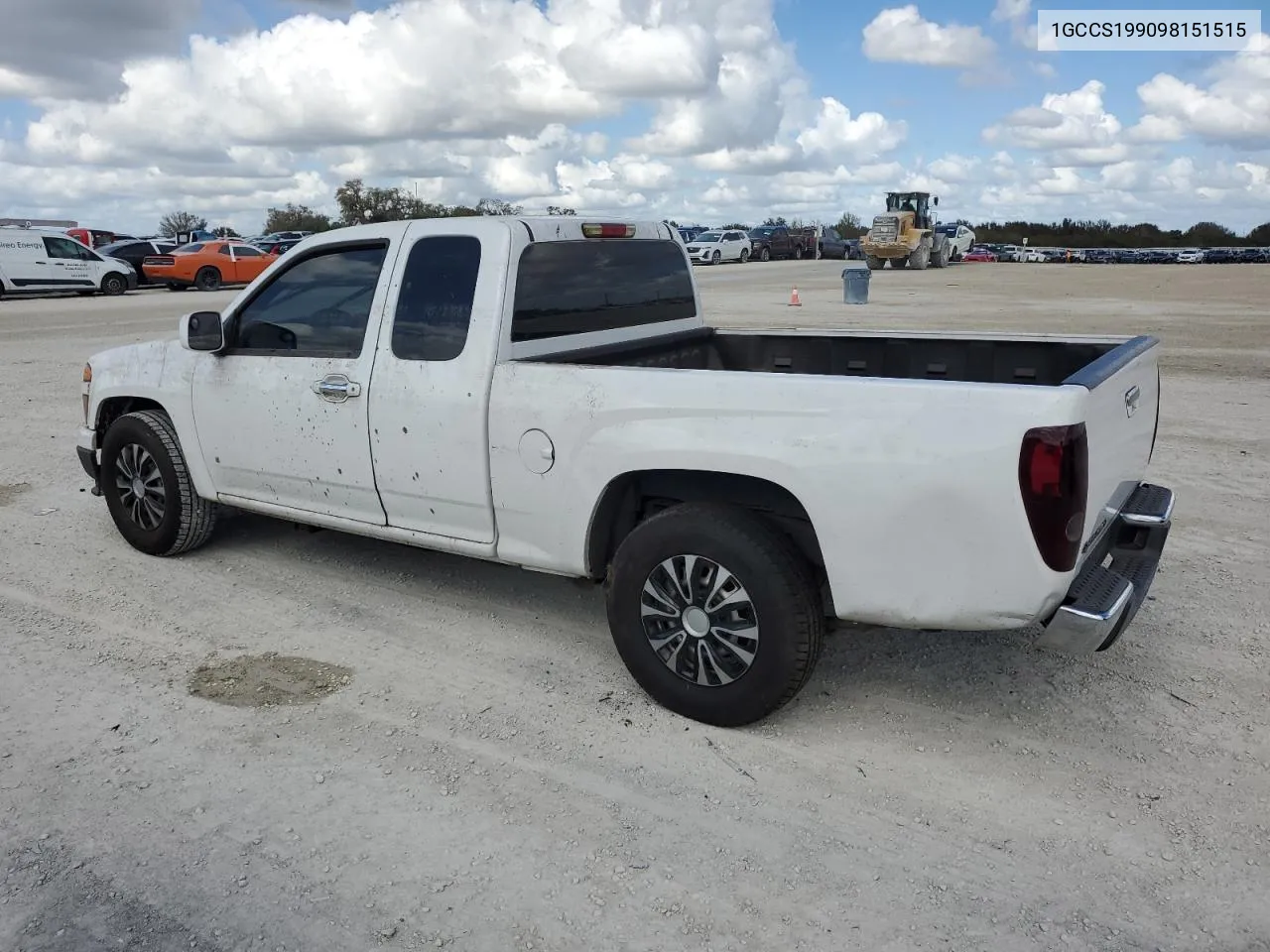 2009 Chevrolet Colorado VIN: 1GCCS199098151515 Lot: 78998474