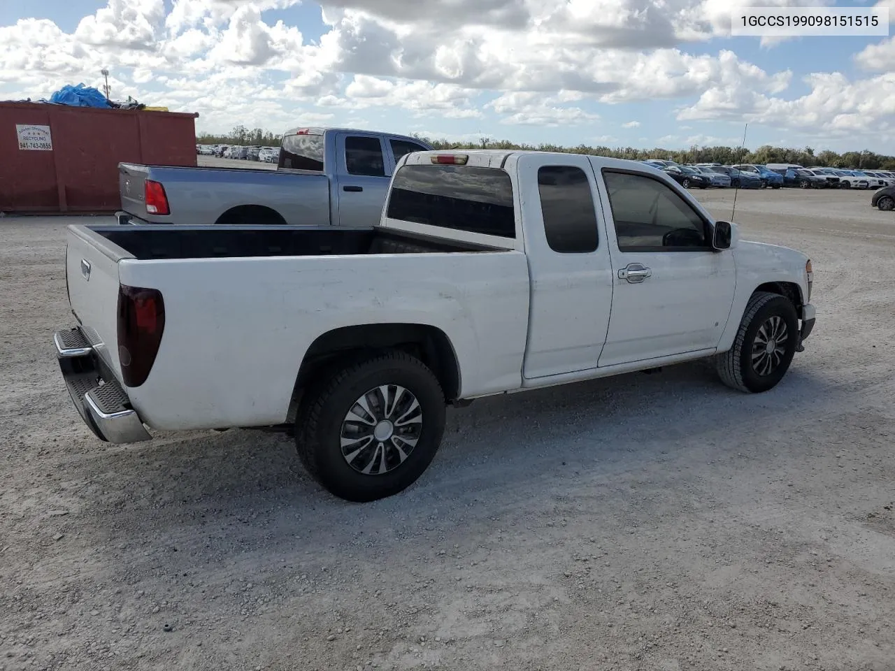 2009 Chevrolet Colorado VIN: 1GCCS199098151515 Lot: 78998474