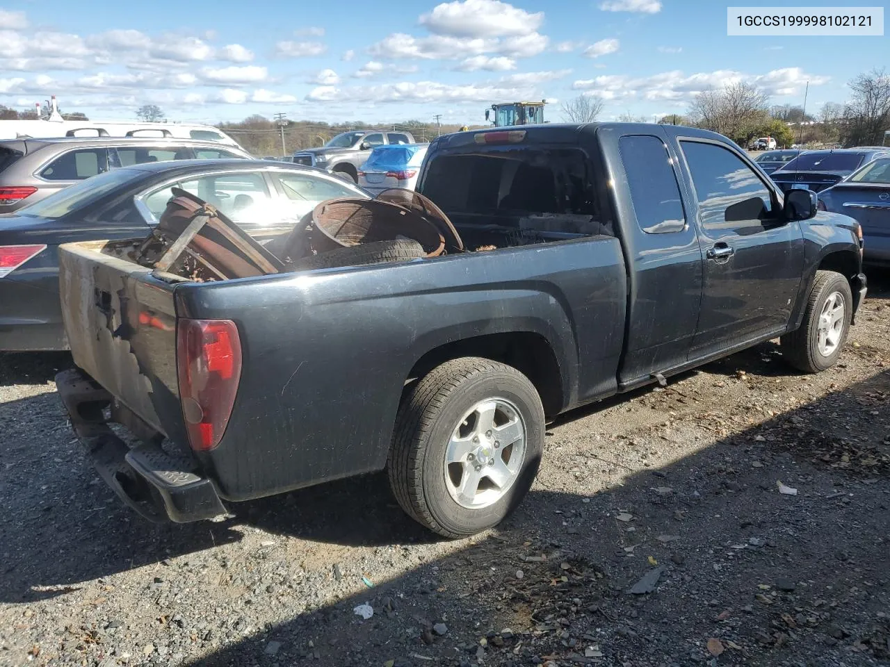 2009 Chevrolet Colorado VIN: 1GCCS199998102121 Lot: 79267614