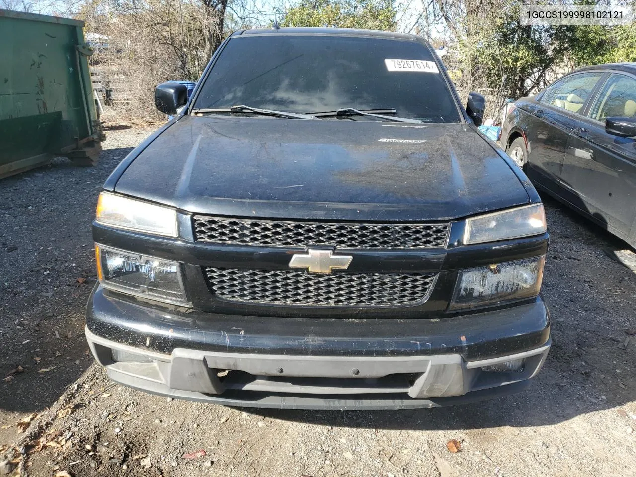 2009 Chevrolet Colorado VIN: 1GCCS199998102121 Lot: 79267614