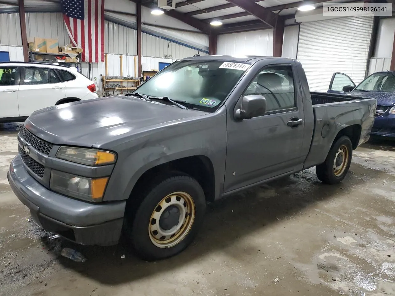 2009 Chevrolet Colorado VIN: 1GCCS149998126541 Lot: 80888044