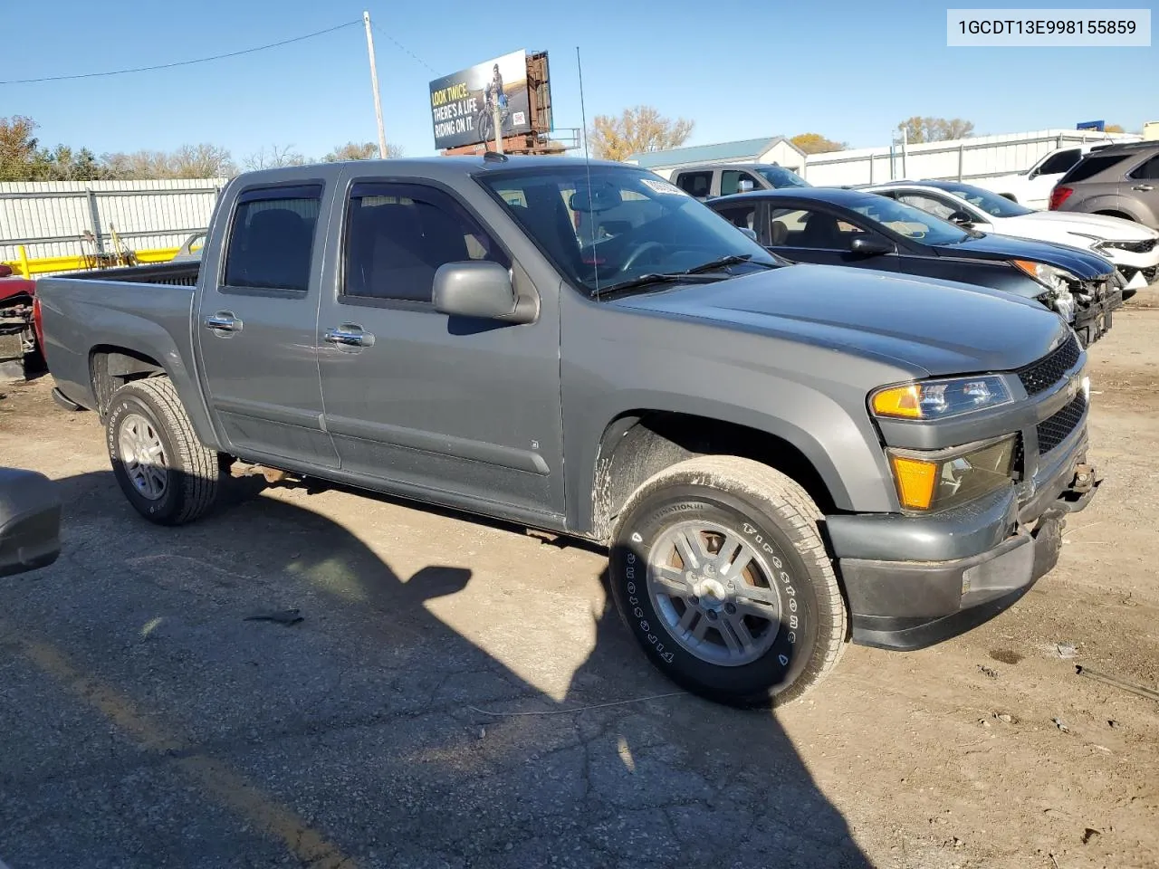 2009 Chevrolet Colorado VIN: 1GCDT13E998155859 Lot: 80976224