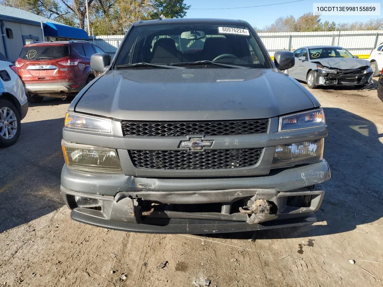 2009 Chevrolet Colorado VIN: 1GCDT13E998155859 Lot: 80976224