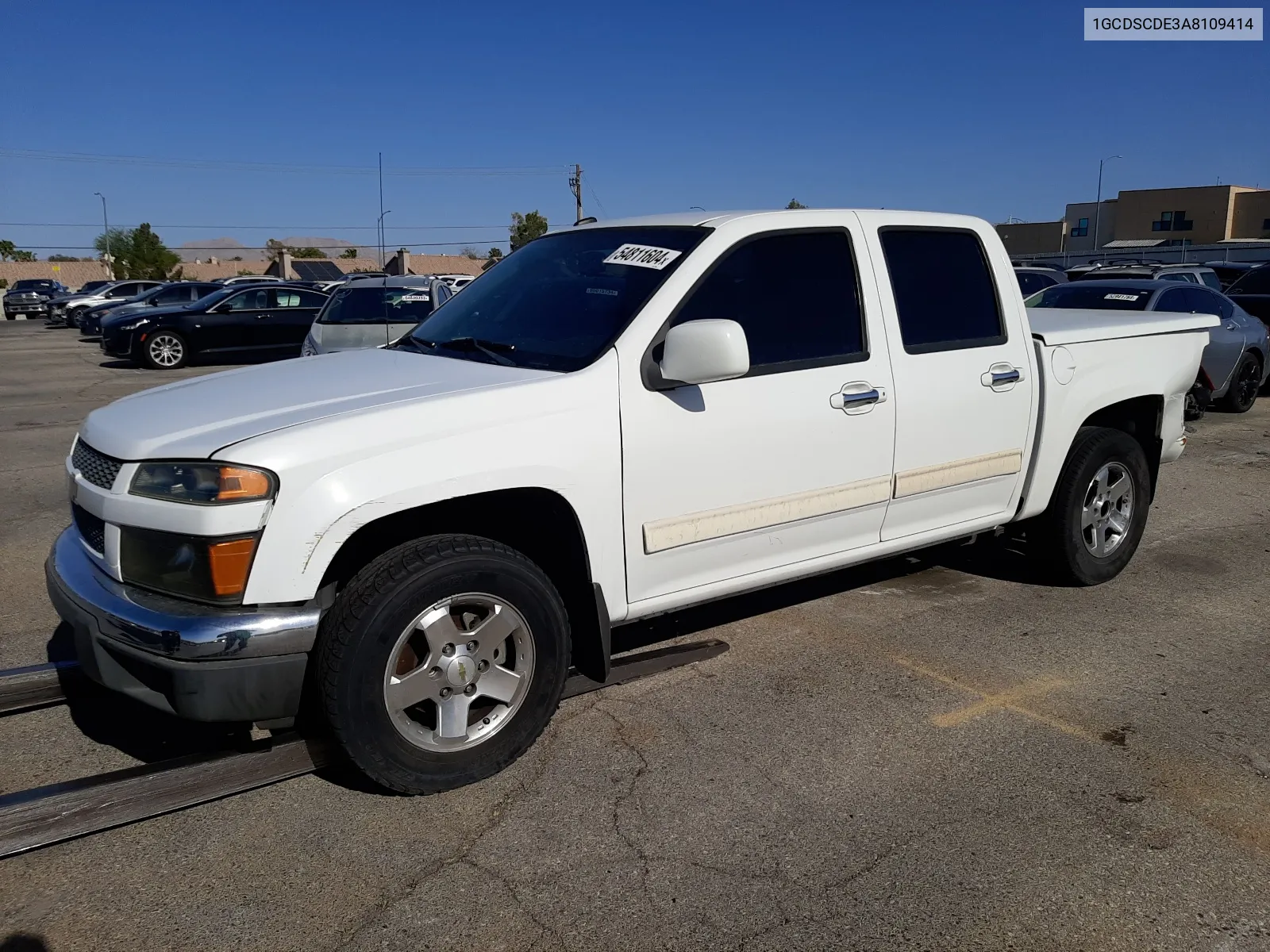 2010 Chevrolet Colorado Lt VIN: 1GCDSCDE3A8109414 Lot: 54811604