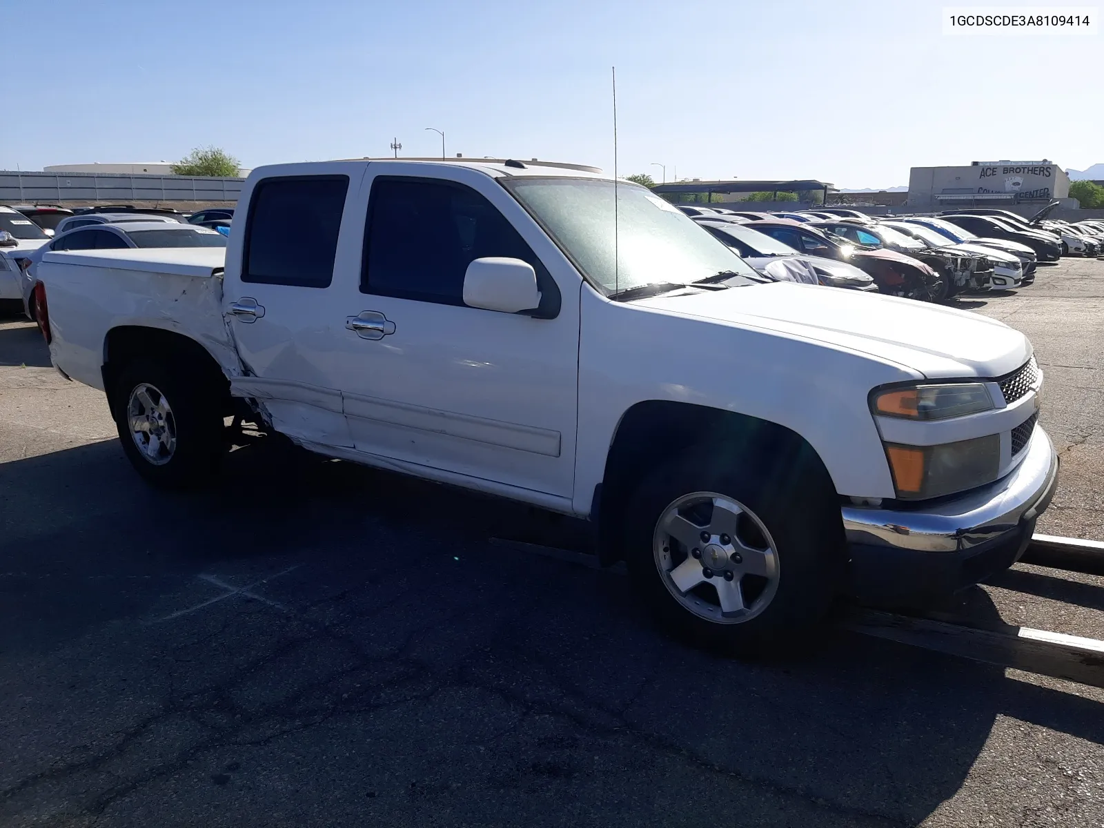 2010 Chevrolet Colorado Lt VIN: 1GCDSCDE3A8109414 Lot: 54811604