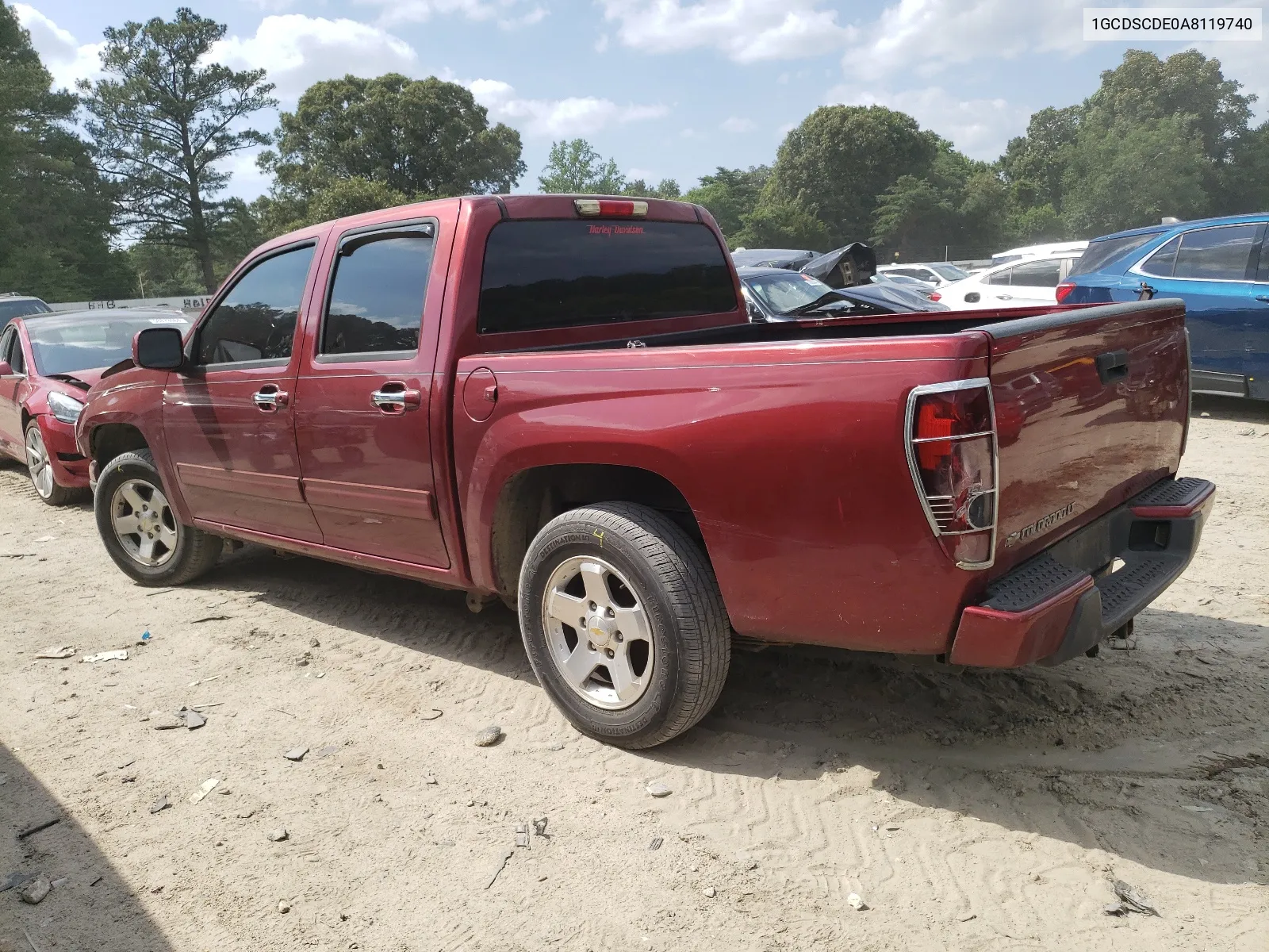 1GCDSCDE0A8119740 2010 Chevrolet Colorado Lt