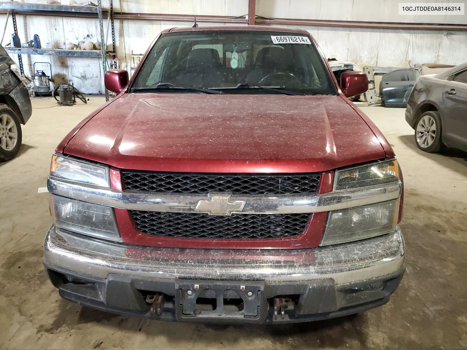 2010 Chevrolet Colorado Lt VIN: 1GCJTDDE0A8146314 Lot: 66976214