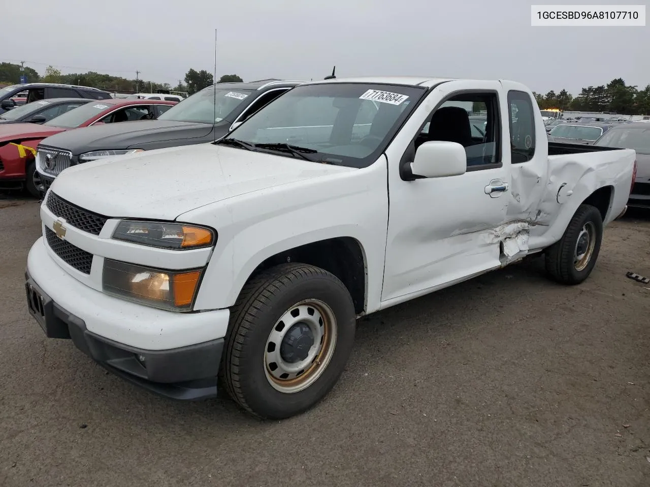 2010 Chevrolet Colorado VIN: 1GCESBD96A8107710 Lot: 71763684