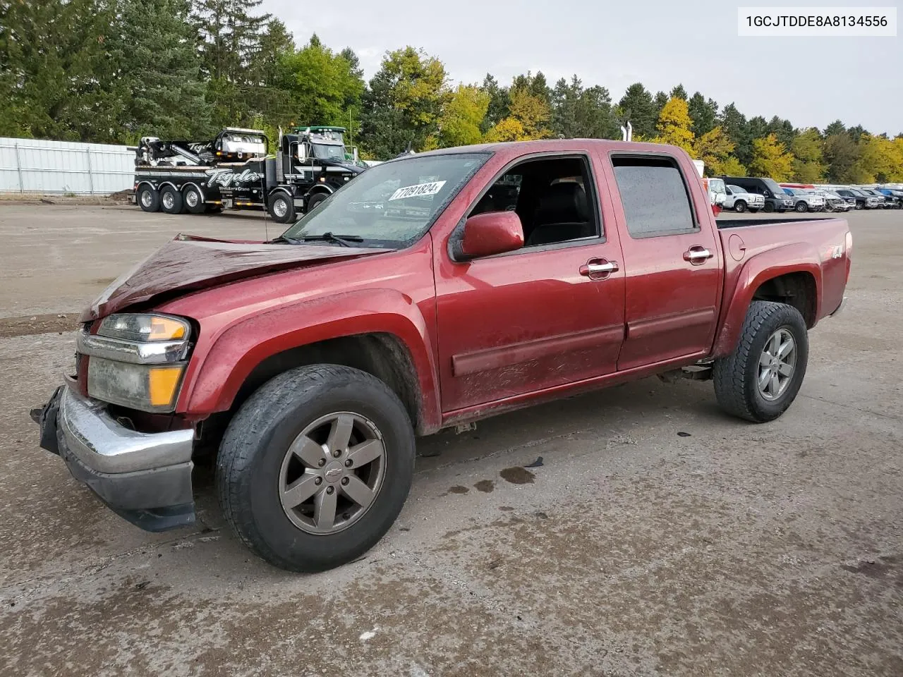 2010 Chevrolet Colorado Lt VIN: 1GCJTDDE8A8134556 Lot: 77091824