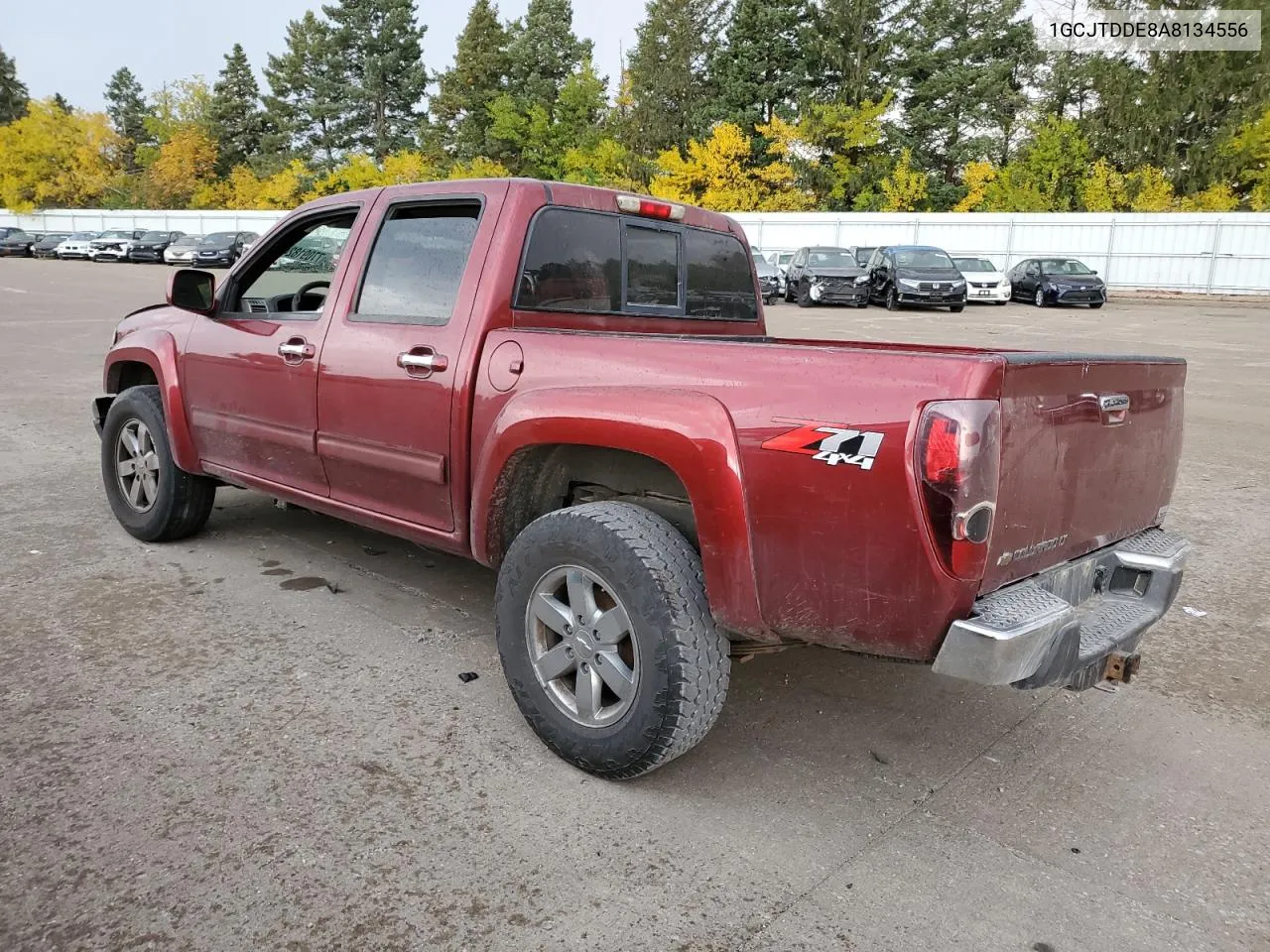 2010 Chevrolet Colorado Lt VIN: 1GCJTDDE8A8134556 Lot: 77091824