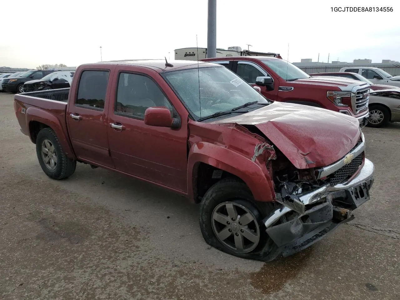 2010 Chevrolet Colorado Lt VIN: 1GCJTDDE8A8134556 Lot: 77091824