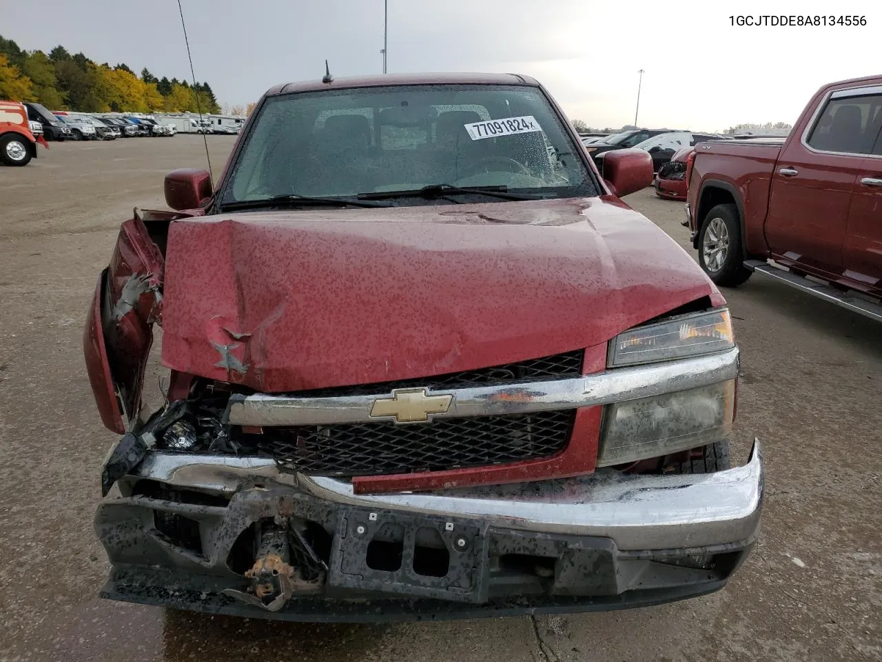 2010 Chevrolet Colorado Lt VIN: 1GCJTDDE8A8134556 Lot: 77091824