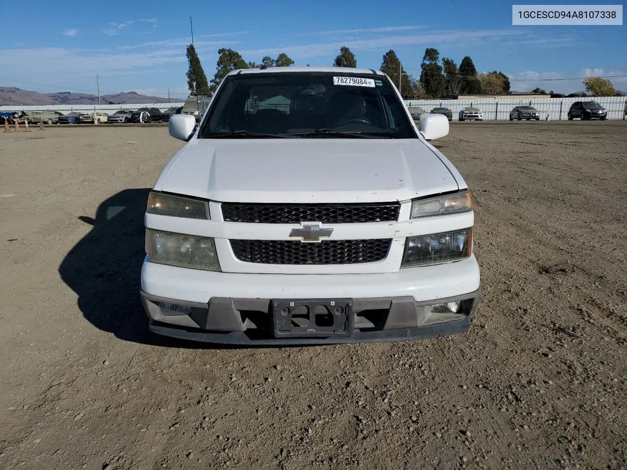 2010 Chevrolet Colorado Lt VIN: 1GCESCD94A8107338 Lot: 78279084