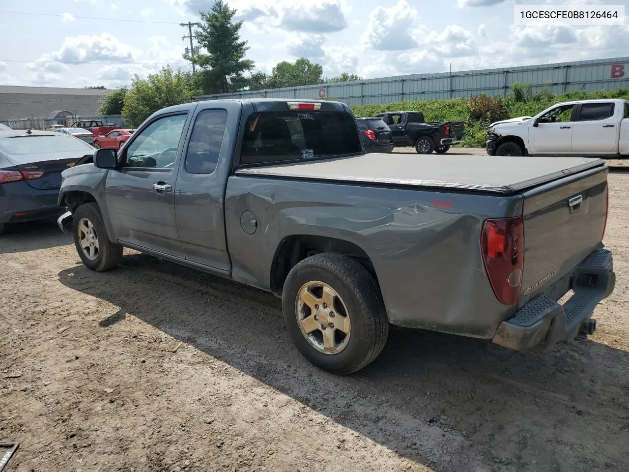 2011 Chevrolet Colorado Lt VIN: 1GCESCFE0B8126464 Lot: 66649584