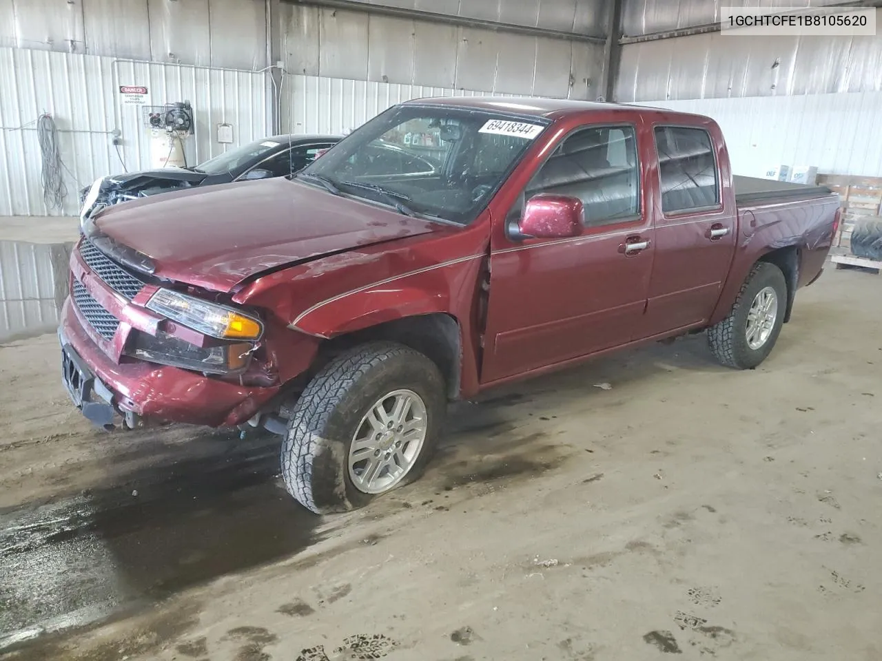 2011 Chevrolet Colorado Lt VIN: 1GCHTCFE1B8105620 Lot: 69418344