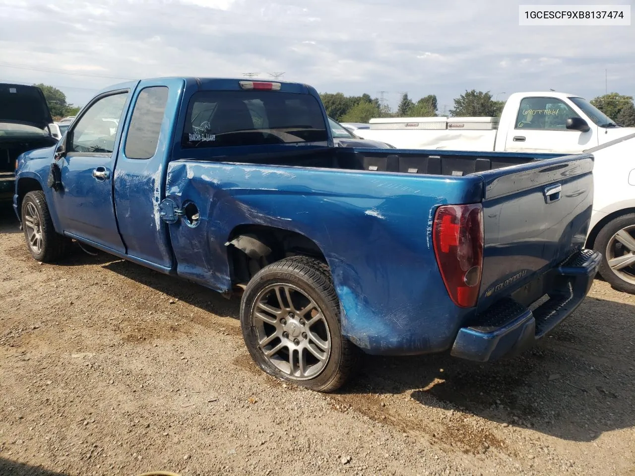 1GCESCF9XB8137474 2011 Chevrolet Colorado Lt