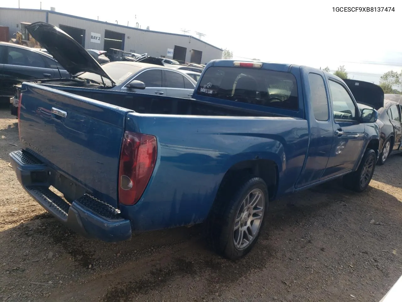 1GCESCF9XB8137474 2011 Chevrolet Colorado Lt