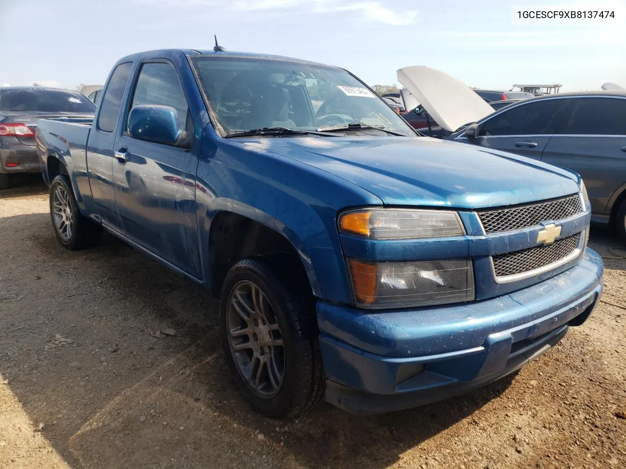 1GCESCF9XB8137474 2011 Chevrolet Colorado Lt