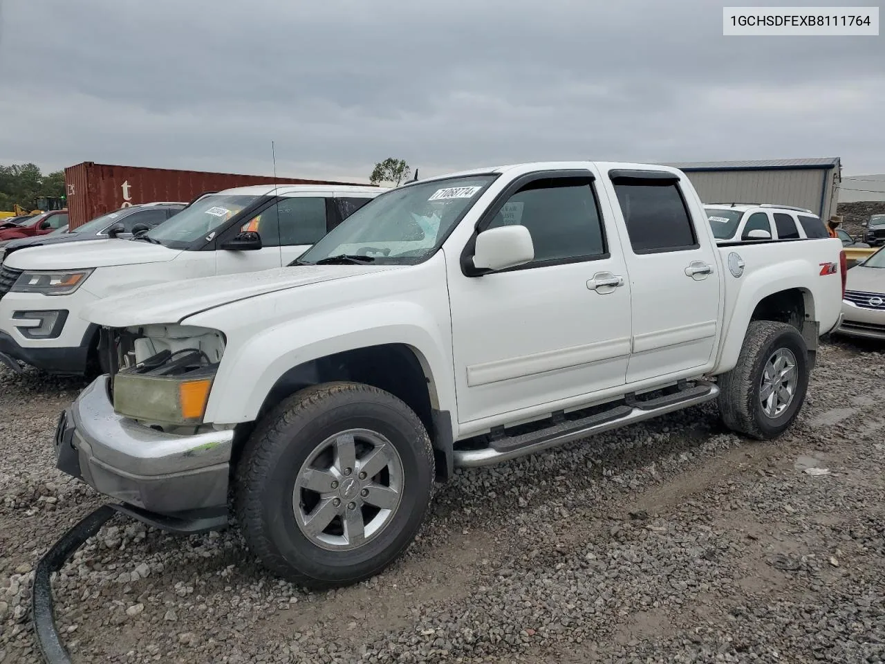 1GCHSDFEXB8111764 2011 Chevrolet Colorado Lt