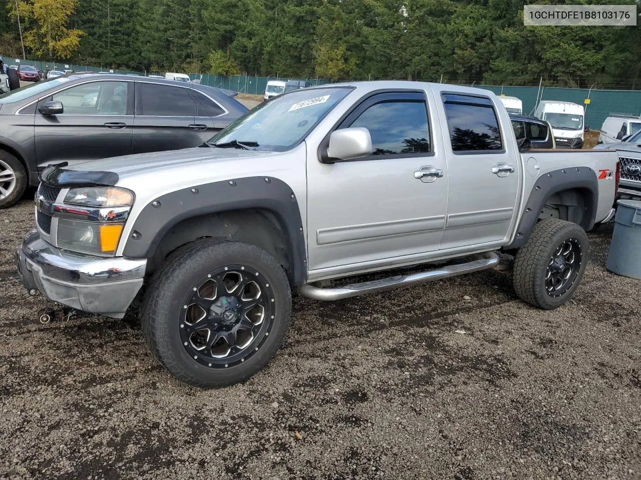 2011 Chevrolet Colorado Lt VIN: 1GCHTDFE1B8103176 Lot: 71672994