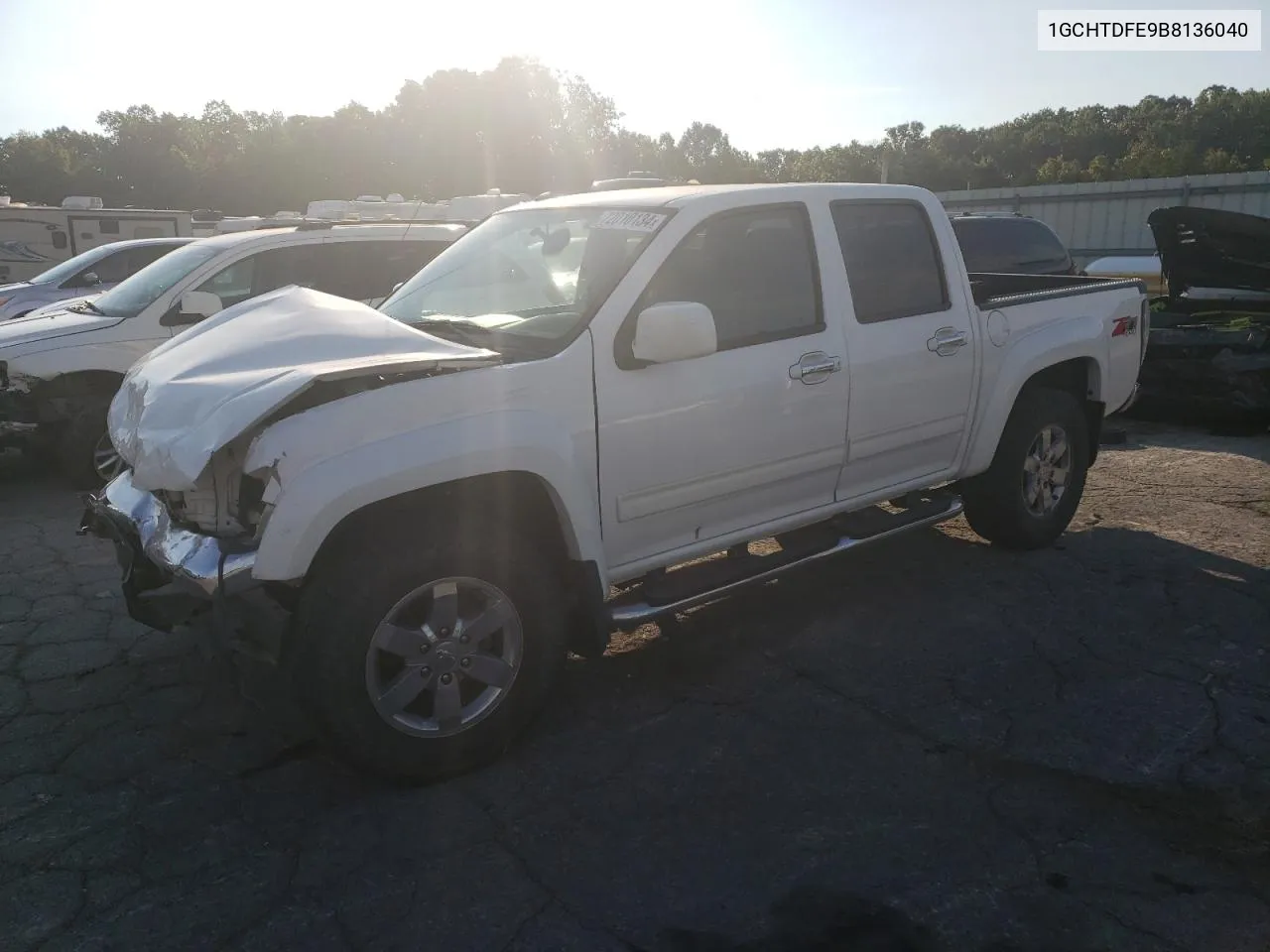 1GCHTDFE9B8136040 2011 Chevrolet Colorado Lt