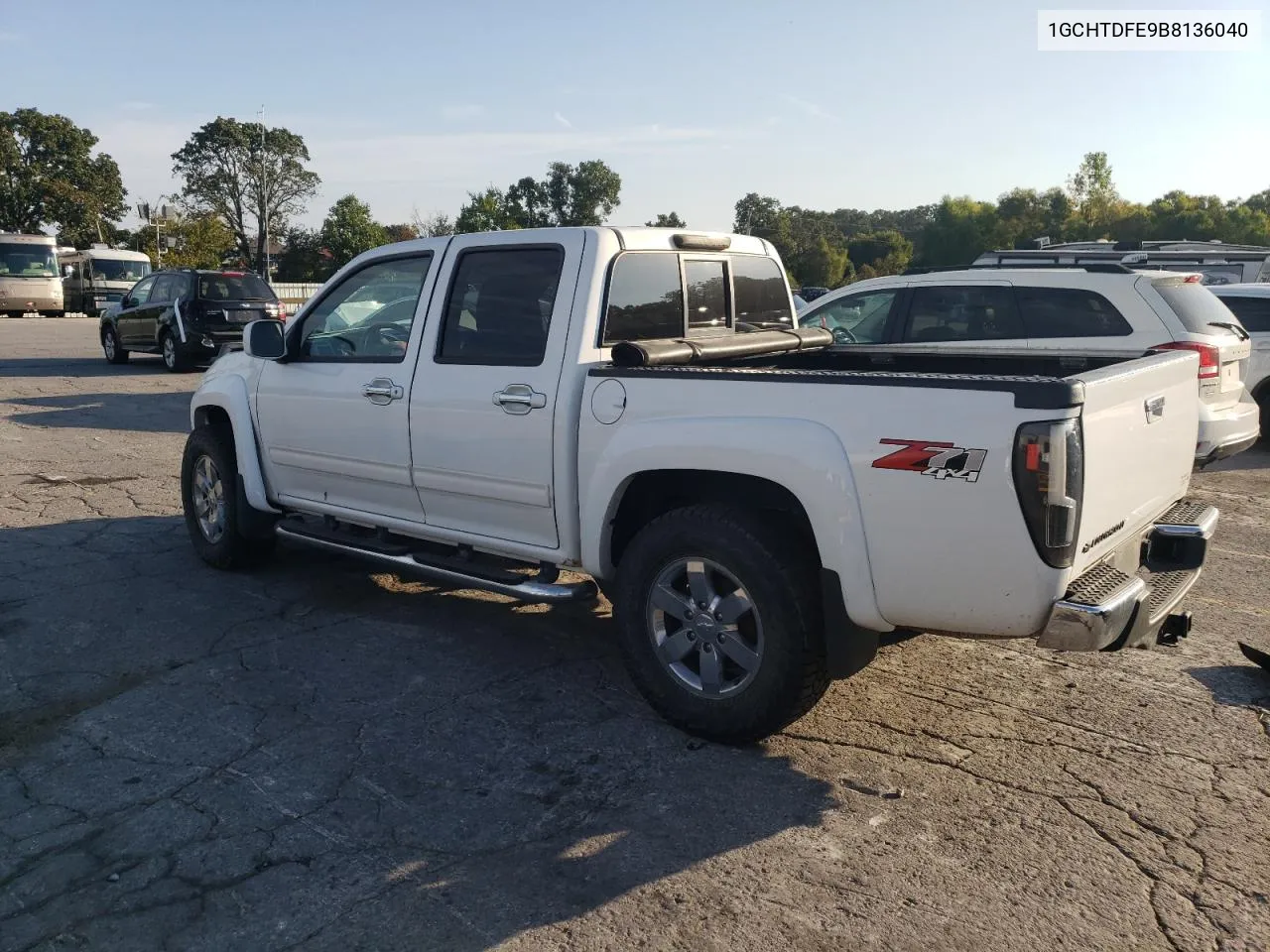 2011 Chevrolet Colorado Lt VIN: 1GCHTDFE9B8136040 Lot: 72010134