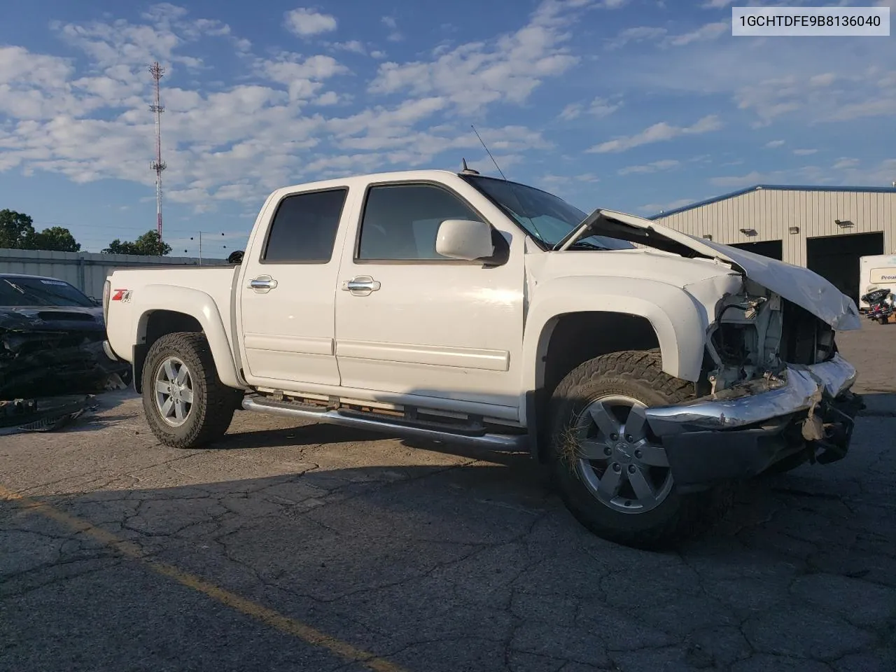 1GCHTDFE9B8136040 2011 Chevrolet Colorado Lt