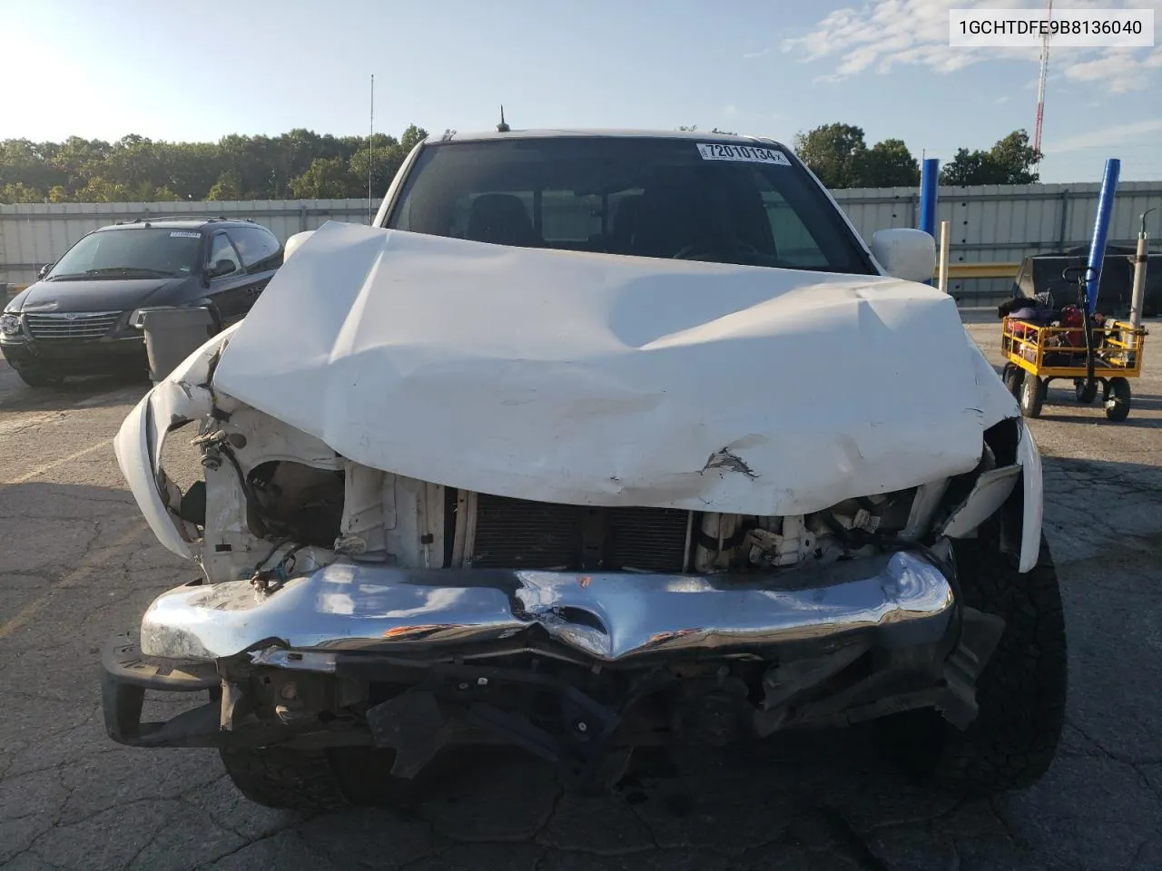 1GCHTDFE9B8136040 2011 Chevrolet Colorado Lt