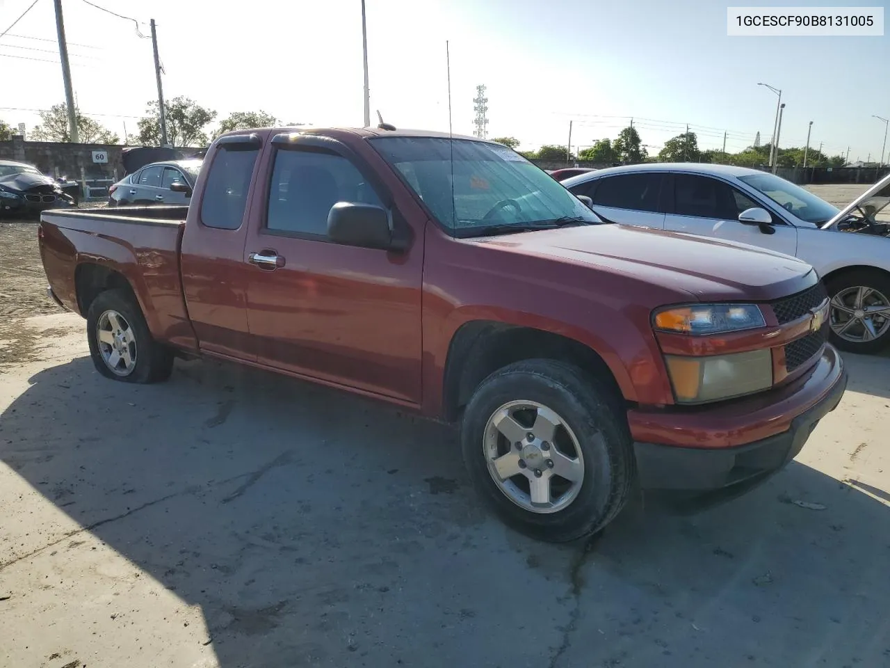 2011 Chevrolet Colorado Lt VIN: 1GCESCF90B8131005 Lot: 77601544