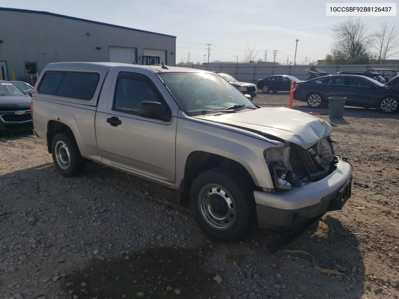 2011 Chevrolet Colorado VIN: 1GCCSBF92B8126437 Lot: 78155584