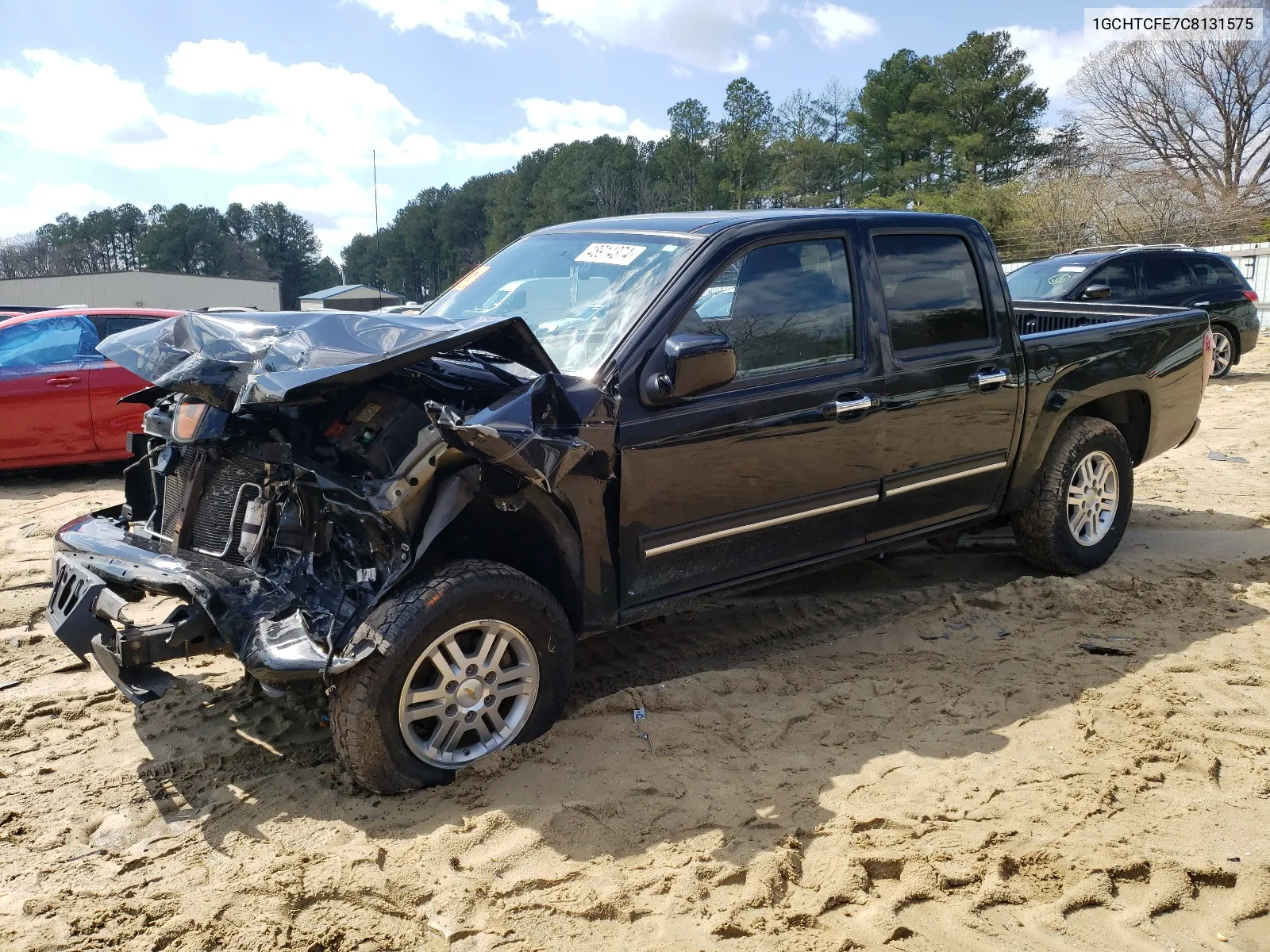 2012 Chevrolet Colorado Lt VIN: 1GCHTCFE7C8131575 Lot: 48914374