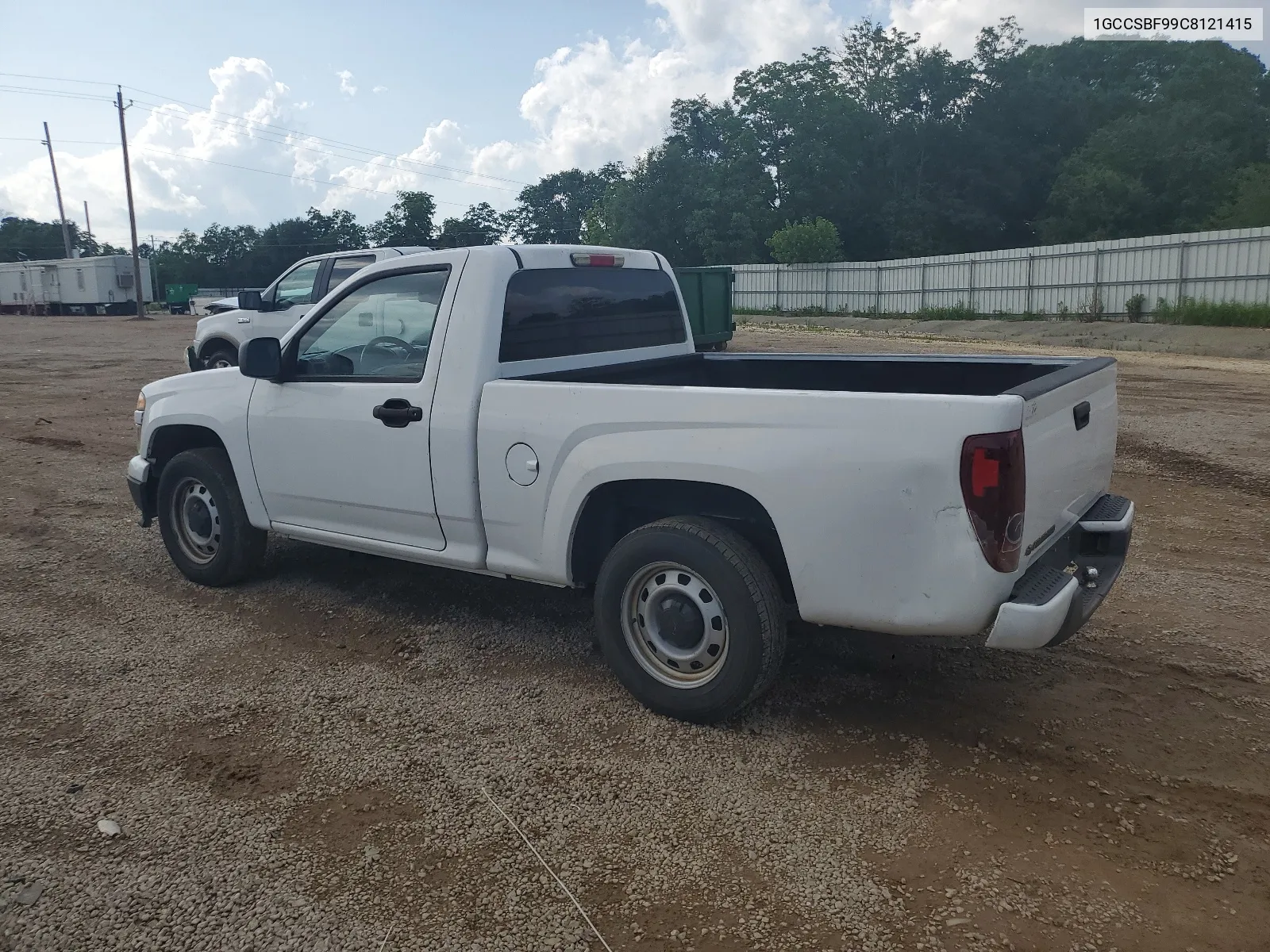 2012 Chevrolet Colorado VIN: 1GCCSBF99C8121415 Lot: 54180634