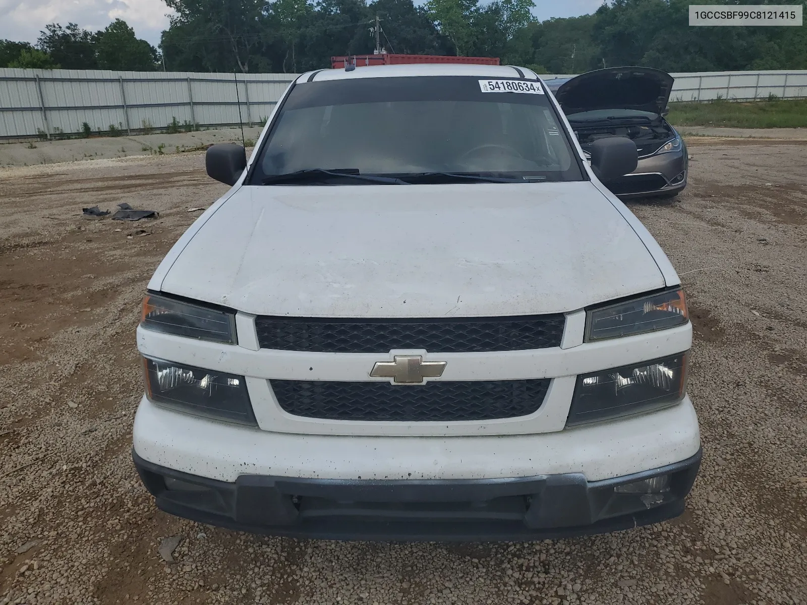 2012 Chevrolet Colorado VIN: 1GCCSBF99C8121415 Lot: 54180634