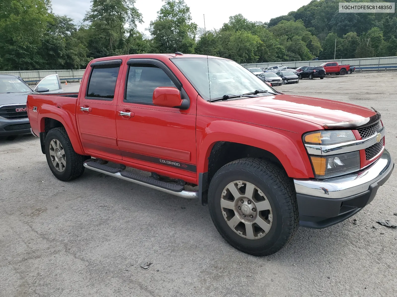 1GCHTDFE5C8148350 2012 Chevrolet Colorado Lt