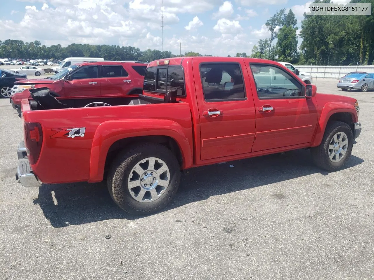 2012 Chevrolet Colorado Lt VIN: 1GCHTDFEXC8151177 Lot: 67186574