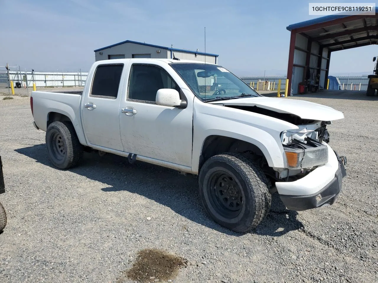 2012 Chevrolet Colorado Lt VIN: 1GCHTCFE9C8119251 Lot: 68361534