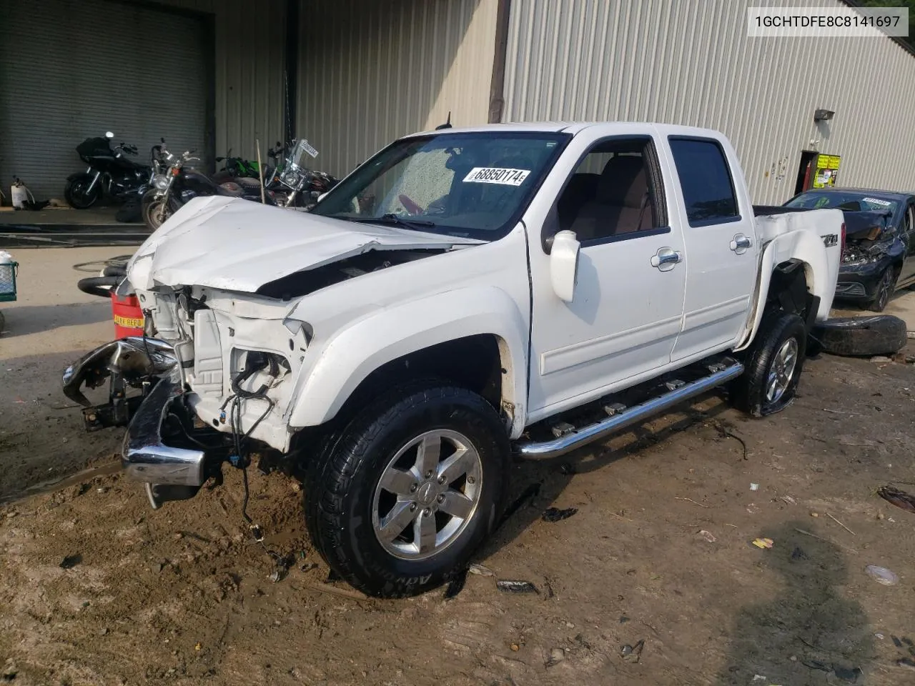 1GCHTDFE8C8141697 2012 Chevrolet Colorado Lt