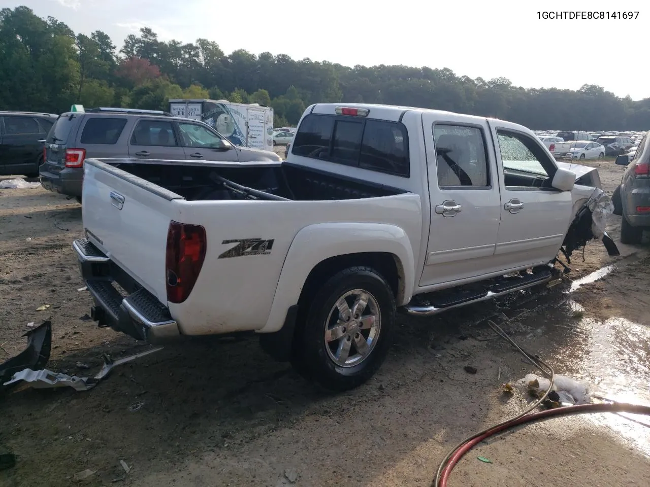 2012 Chevrolet Colorado Lt VIN: 1GCHTDFE8C8141697 Lot: 68850174