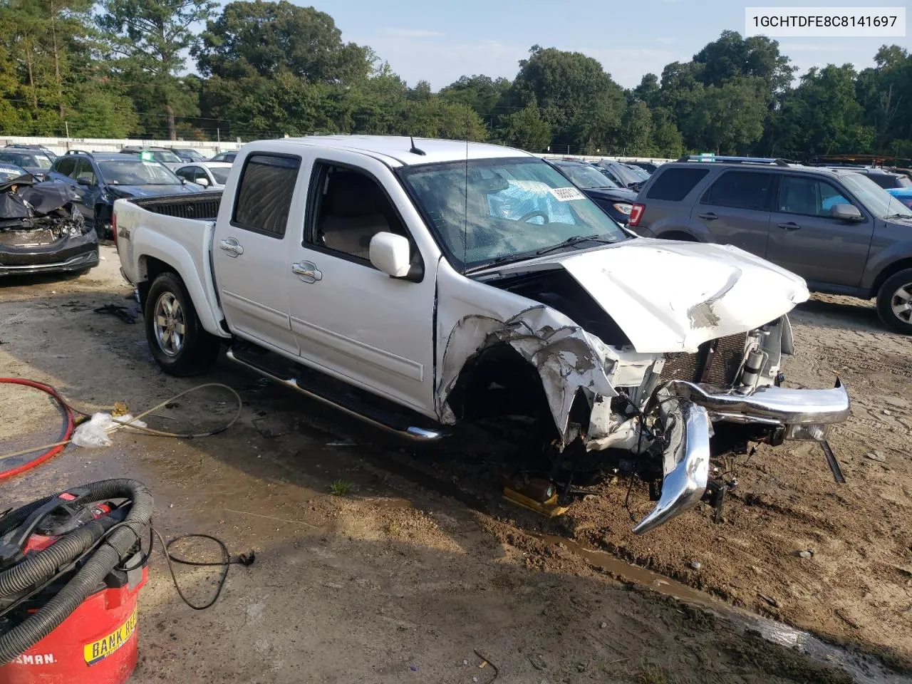 1GCHTDFE8C8141697 2012 Chevrolet Colorado Lt