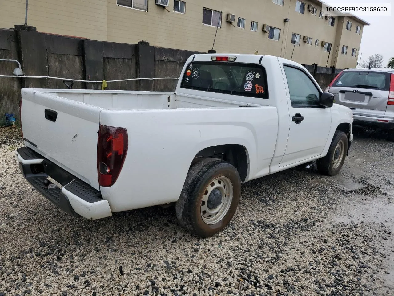 2012 Chevrolet Colorado VIN: 1GCCSBF96C8158650 Lot: 68935554