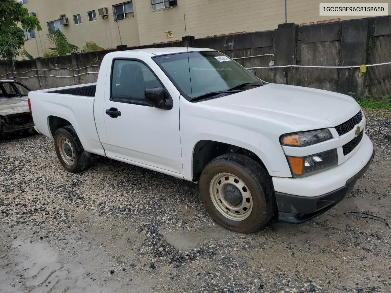 1GCCSBF96C8158650 2012 Chevrolet Colorado