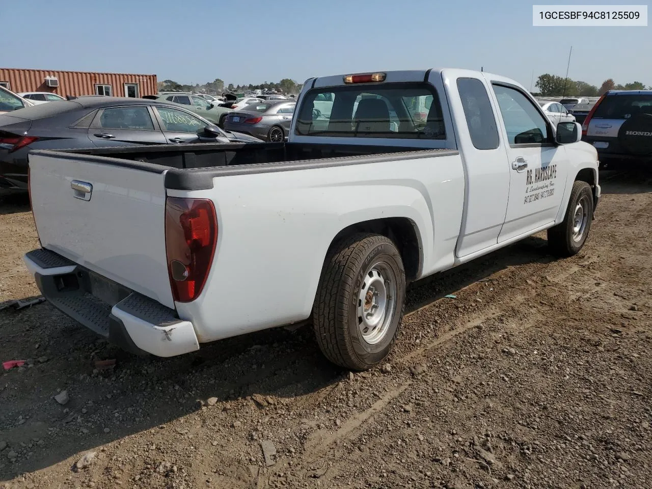 2012 Chevrolet Colorado VIN: 1GCESBF94C8125509 Lot: 71360264