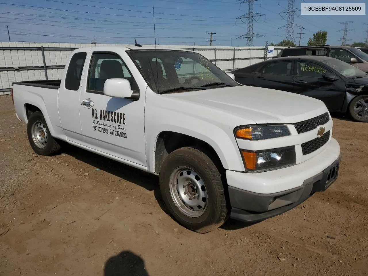 2012 Chevrolet Colorado VIN: 1GCESBF94C8125509 Lot: 71360264