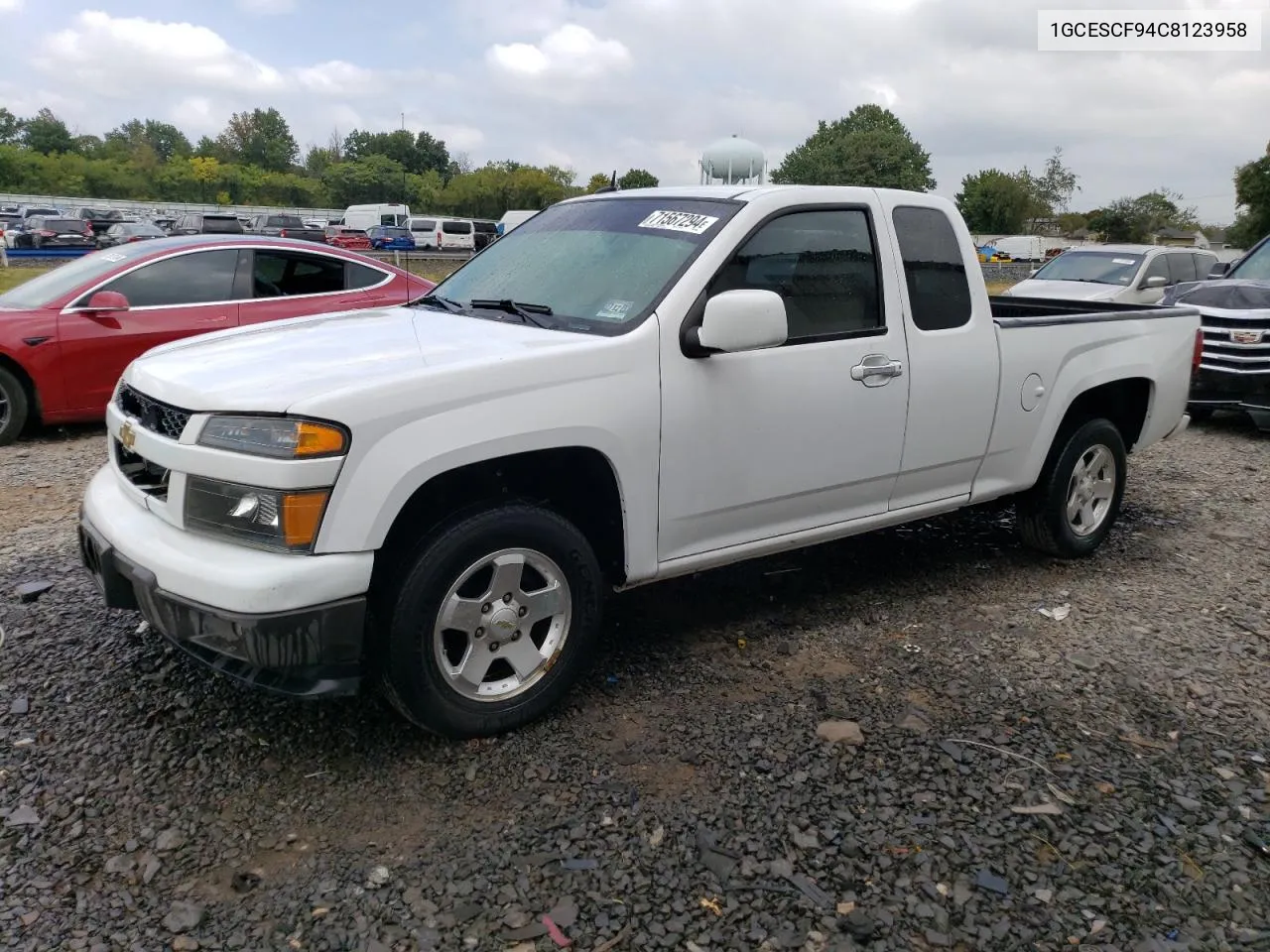 2012 Chevrolet Colorado Lt VIN: 1GCESCF94C8123958 Lot: 71567294